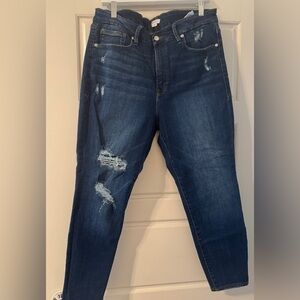 Good American Blue Skinny Jeans Classic Style